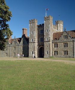 Knole House, Sevenoaks, Kent. Detail of West Front