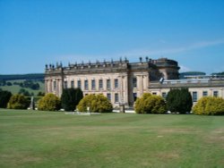 All pictures were taken last year on the Chatsworth estate Wallpaper