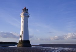 Perch Rock Lighthouse, New Brighton, Wiral, Merseyside Wallpaper