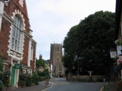 Dunster village, Somerset Wallpaper