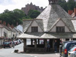 Dunster village, Somerset Wallpaper