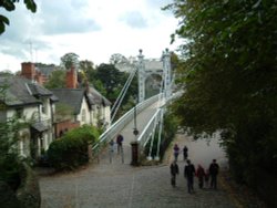 Suspension bridge, Chester Wallpaper