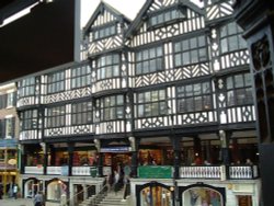 The rows in Chester Wallpaper