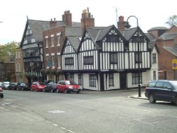 Lower bridge street, Chester Wallpaper