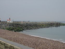West Bay. Dorset Wallpaper