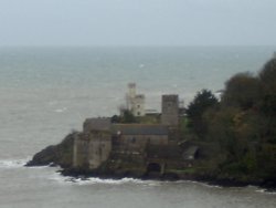 Dartmouth Castle taken from Kingswear in December Wallpaper