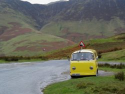 Stopped for a rest!! driving up from Buttermere, Lake District Wallpaper