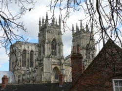 York Minster  from City Walls