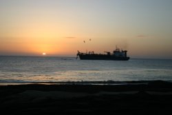 Ingoldmells, Lincolnshire. Taken at the east coast 6am sunrise on the beach. Wallpaper