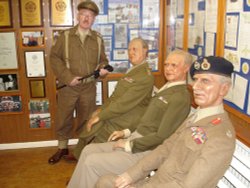 A picture of Eden Camp, Malton, North Yorkshire.WW 2 Easter Weekend held annually. Wallpaper