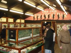 The WW1 Display Room at Eden Camp, Malton, North Yorkshire. Wallpaper