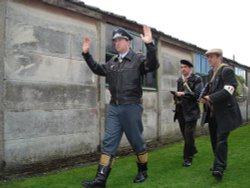 The French Resistance Re-enactment at Eden Camp, Malton, North Yorkshire.