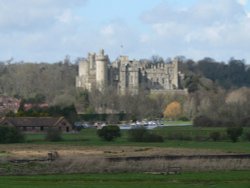 Arundel Castle. Arundel. West Sussex Wallpaper