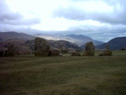 Castlerigg Stone Circle near Keswick in the Lake District Wallpaper
