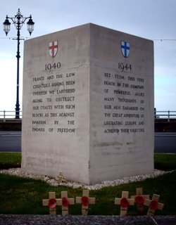 Southsea, Hampshire. D-Day memorial block, near South Parade.

Taken:  17th April 2006