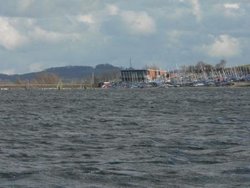 Draycote Water in April