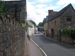 Downtown Chew Magna, Somerset Wallpaper