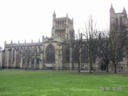 This is a picture of Bristol Cathedral. This picture was taken in year 2004. Wallpaper
