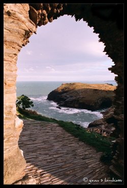 View from the Tintagel Castle, Cornwall