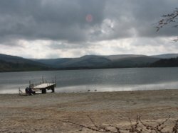 Semmerwater lake in the Dales April 06 Wallpaper