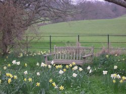 Reserved for you. Gardens at Bateman's, East Sussex. Former home of Rudyard Kipling