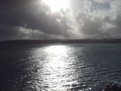 Sunset in Falmouth, Cornwall Wallpaper