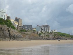 South Beach, Tenby, Pembrokeshire Wallpaper