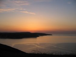 Sunset at Kettleness, near Whitby