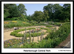 Central Park. Peterborough, Cambridgeshire. Wallpaper