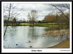 Orton Mere. Peterborough, Cambridgeshire. Wallpaper