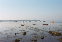 Poole Harbour, Low tide Wallpaper