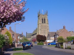 St. Peters Church, Norton, North Yorkshire. Wallpaper