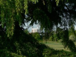 An unsual view of The Royal Observatory, Greenwich Wallpaper