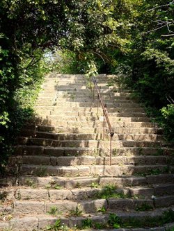 Steps up to Hilsea Ramparts.

Taken:  12th May 2006