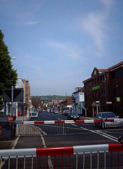 Cosham High Street, Hampshire. Taken:  12th May 2006