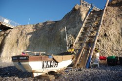 Birling Gap Seafront, East Sussex Wallpaper