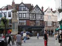 This was taken near the center of Canterbury, Kent in Sept. of 2005 Wallpaper