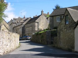Bisley, Gloucestershire. The Cotswolds Wallpaper