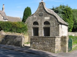 Two cell jail, Bisley, in the Gloucestershire Cotswolds Wallpaper