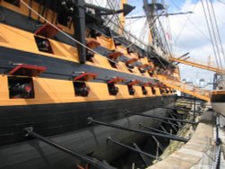 A picture of HMS Victory Wallpaper