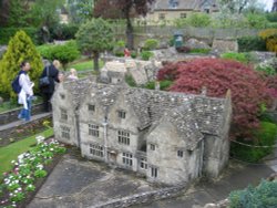 Model Village at Bourton-on-the-Water, Gloucestershire. The Cotswolds