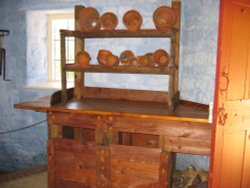 Potting Table, Painswick Rococo Gardens, Painswick, Gloucestershire