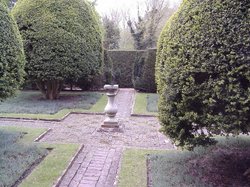 The Clergy House garden. Alfriston, East Sussex Wallpaper