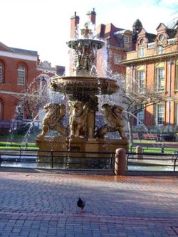 Fountain in Leicester