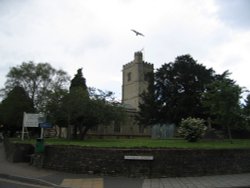 Church at Axminster, Devon Wallpaper