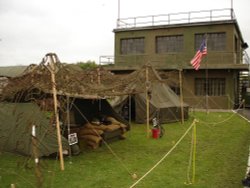 The Air Control Tower at Yorkshire Air Museum, Elvington, North Yorkshire. Wallpaper