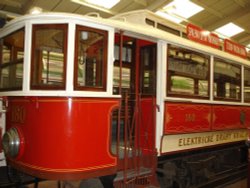 This Prague tram arrived at the National Tramway Museum from the former Czechoslovakia in 1968.