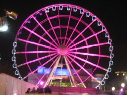 Big Wheel in the winter Wallpaper