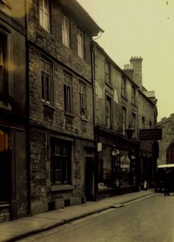 Black Jack Street, Cirencester in the 1920s