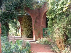 part of the victorian walled garden